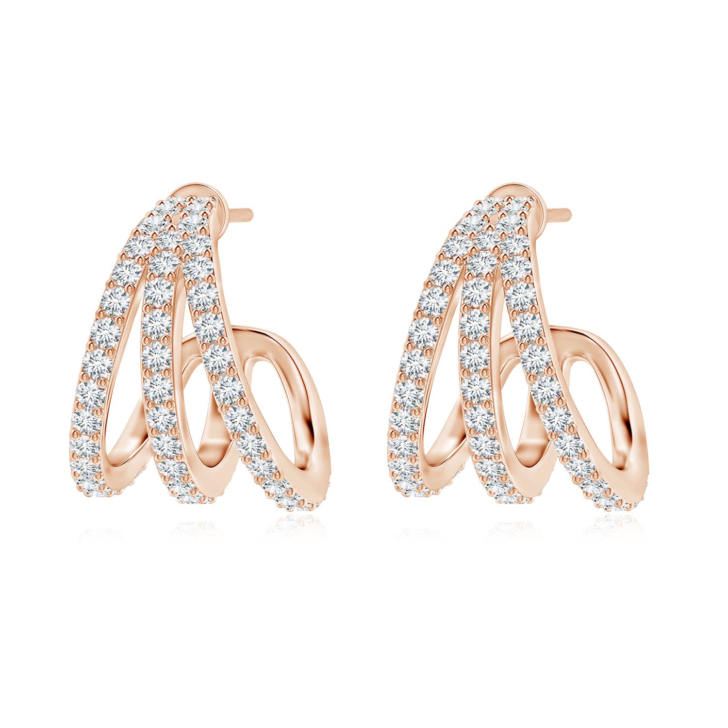 G, VS2 / 1.52 CT / 14 KT Rose Gold