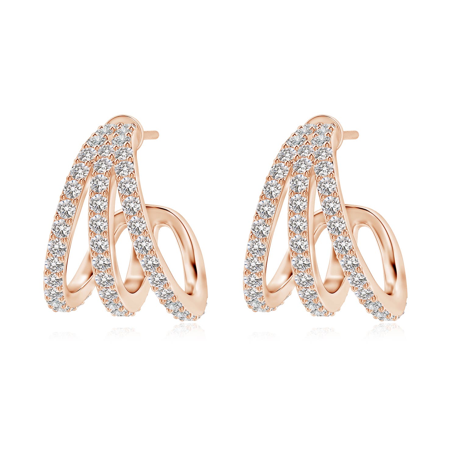 I-J, I1-I2 / 1.52 CT / 14 KT Rose Gold