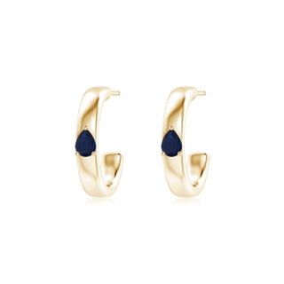 Pear A Blue Sapphire