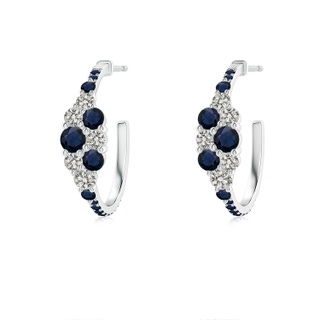 Round A Blue Sapphire