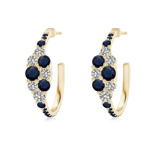 Round A Blue Sapphire