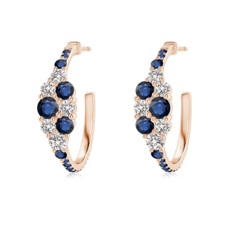 Round AA Blue Sapphire