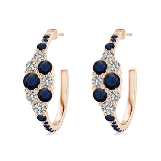 Round A Blue Sapphire