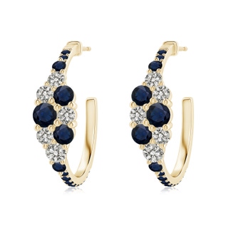 Round A Blue Sapphire
