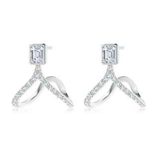 Emerald Cut G, VS2 Diamond