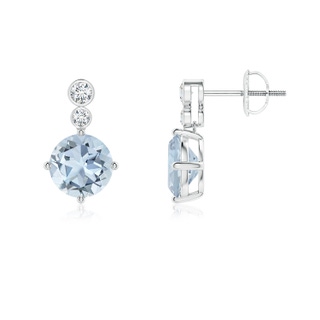 Round A Aquamarine