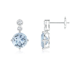Round A Aquamarine