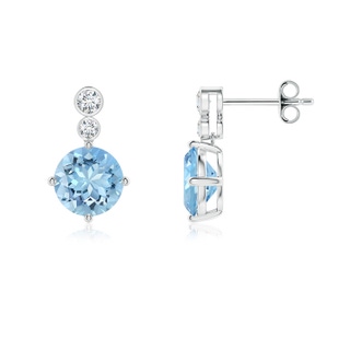 Round AAAA Aquamarine