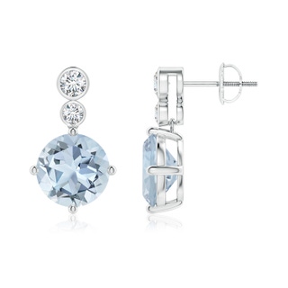Round A Aquamarine