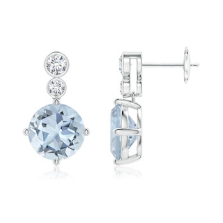Round A Aquamarine