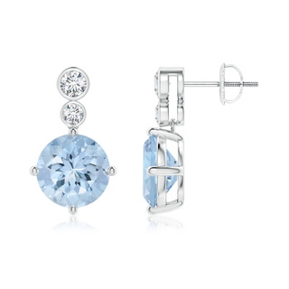 Round AA Aquamarine