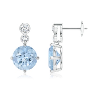 Round AA Aquamarine