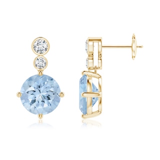 Round AA Aquamarine