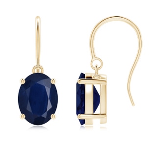 Oval A Blue Sapphire