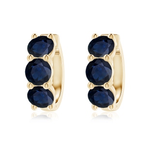 Round A Blue Sapphire