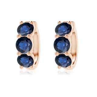 Round AA Blue Sapphire
