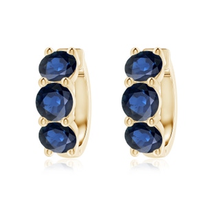 Round AA Blue Sapphire