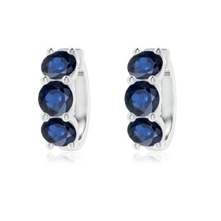Round AA Blue Sapphire