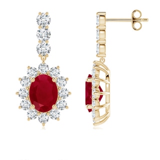 Oval AA Ruby