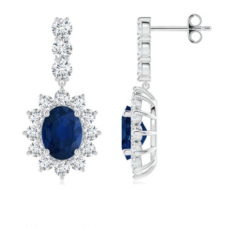 Oval AA Blue Sapphire
