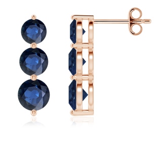 Round AA Blue Sapphire