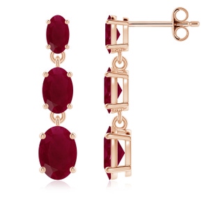 Oval A Ruby