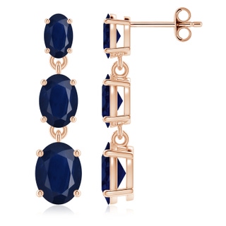 Oval A Blue Sapphire