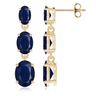 Oval A Blue Sapphire
