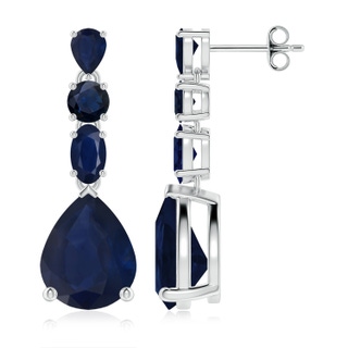 Pear A Blue Sapphire