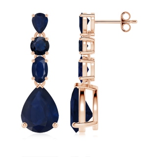 Pear A Blue Sapphire