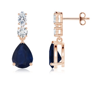 Pear A Blue Sapphire