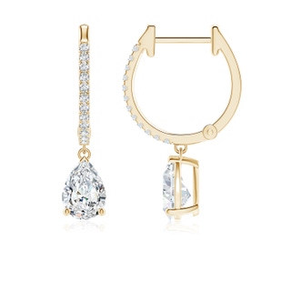 Pear G, VS2 Diamond
