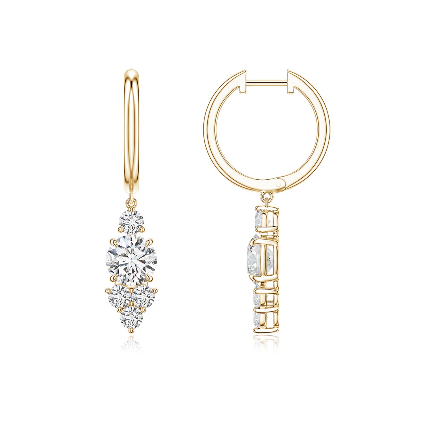 6mm HSI2 SE2348D-YGE-HSI2-6 in 18K Yellow Gold