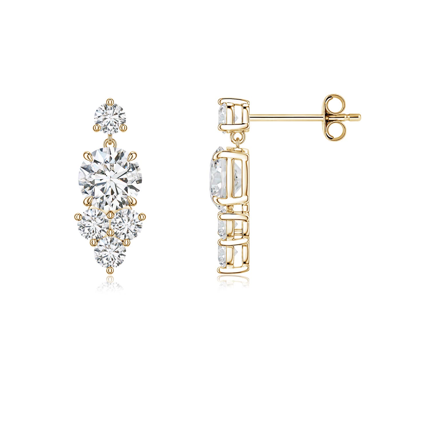 5mm HSI2 SE2350D-YGE-HSI2-5 in 18K Yellow Gold