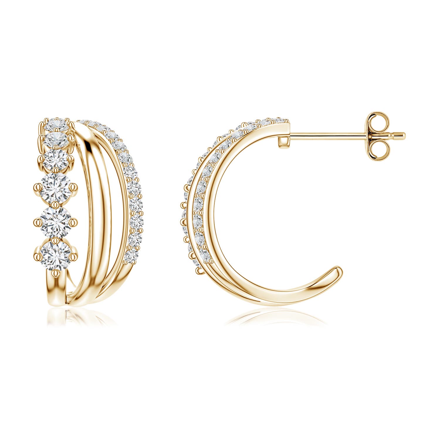 2.5mm HSI2 SE2356D-YGE-HSI2-2.5 in 18K Yellow Gold