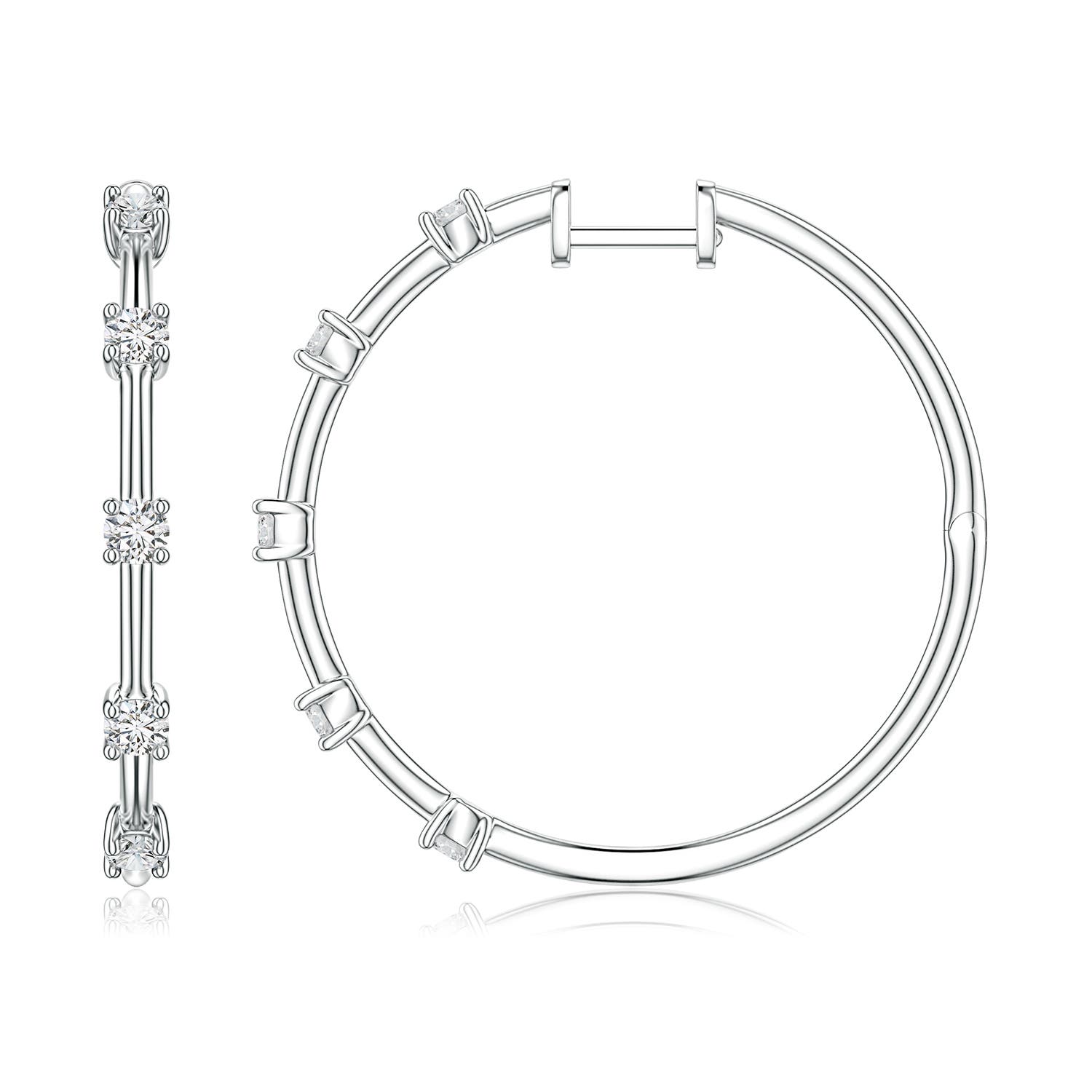 2.5mm HSI2 SE2367D-WGE-HSI2-2.5 in 18K White Gold