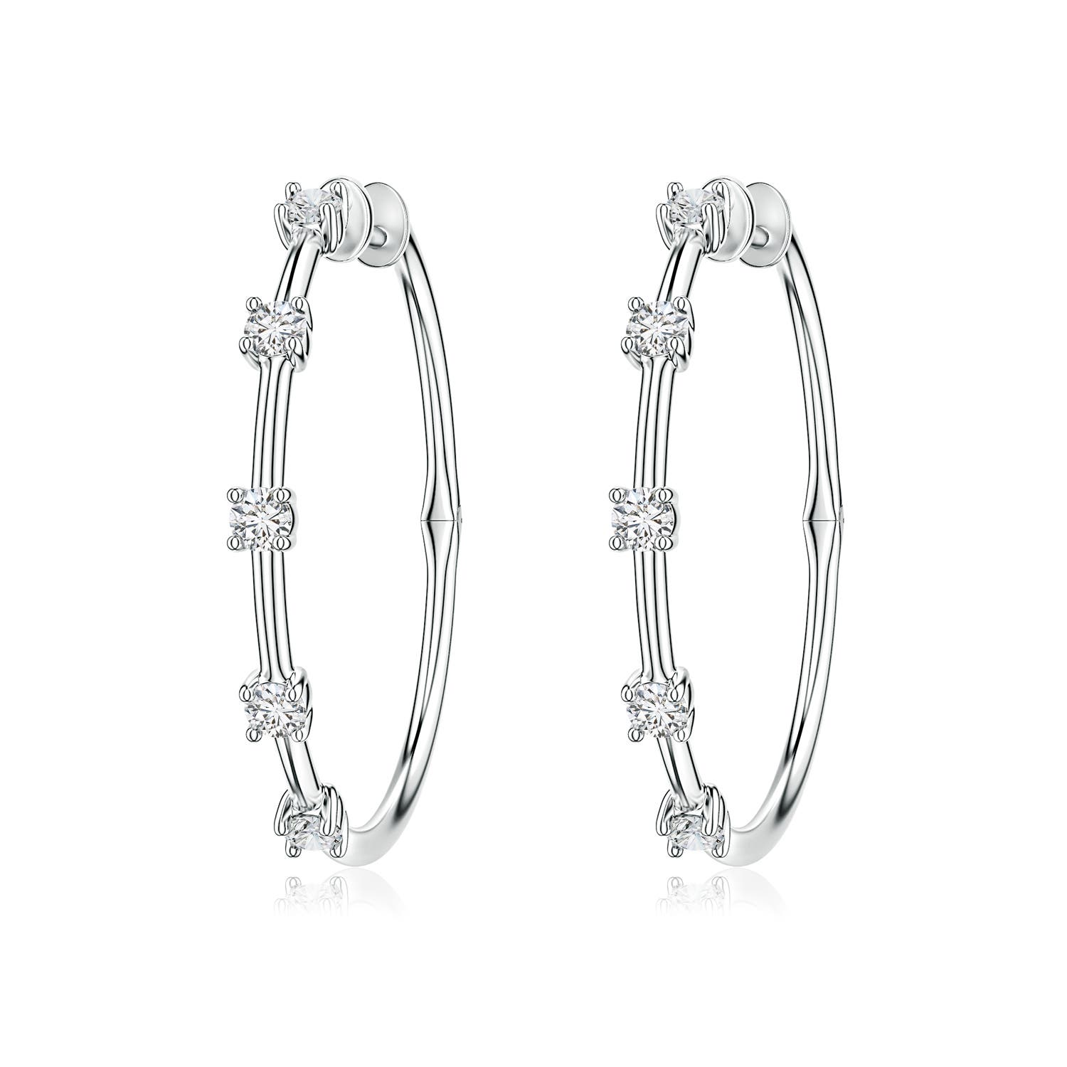 2.5mm HSI2 SE2367D-WGE-HSI2-2.5 in 18K White Gold