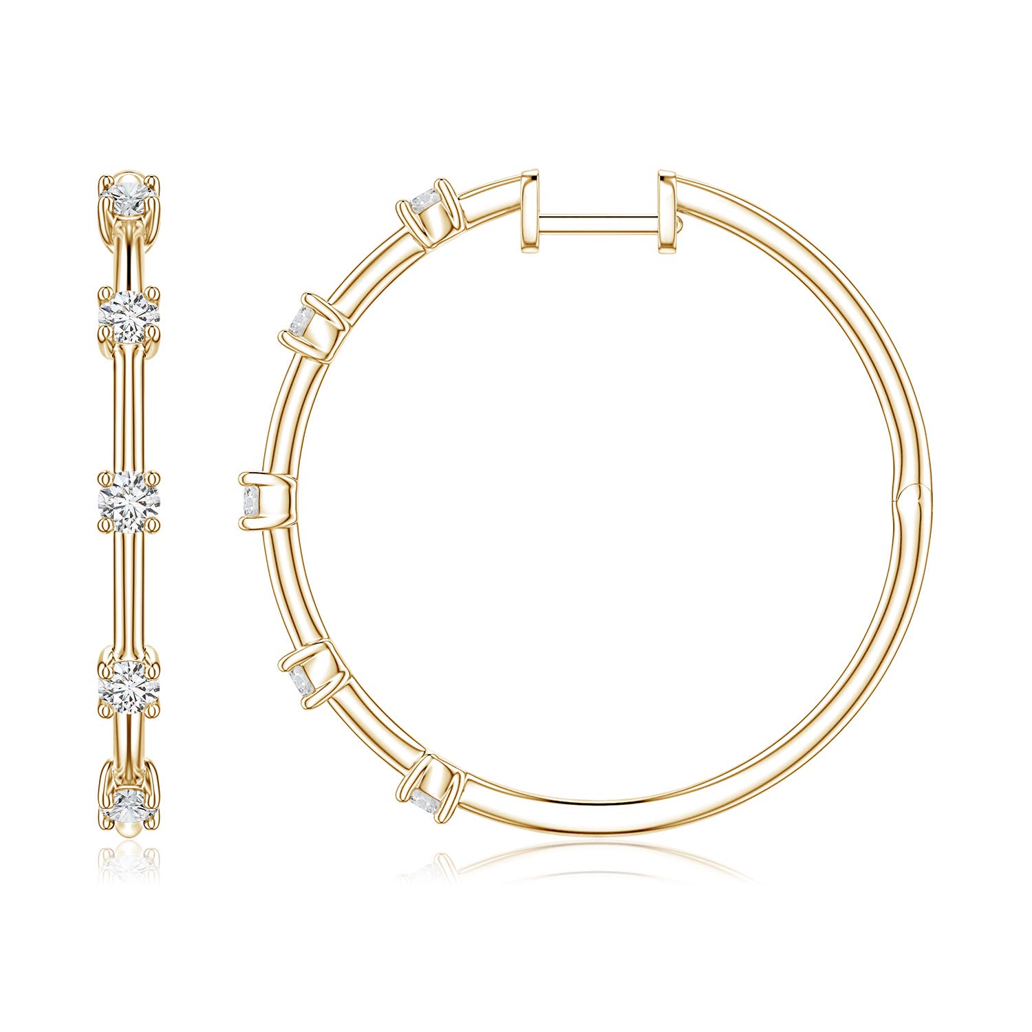 2.5mm HSI2 SE2367D-YGE-HSI2-2.5 in 18K Yellow Gold