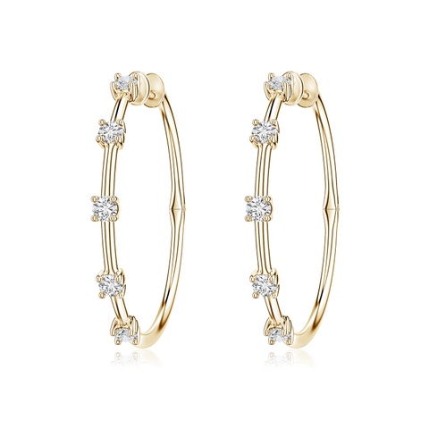2.5mm HSI2 SE2367D-YGE-HSI2-2.5 in 18K Yellow Gold