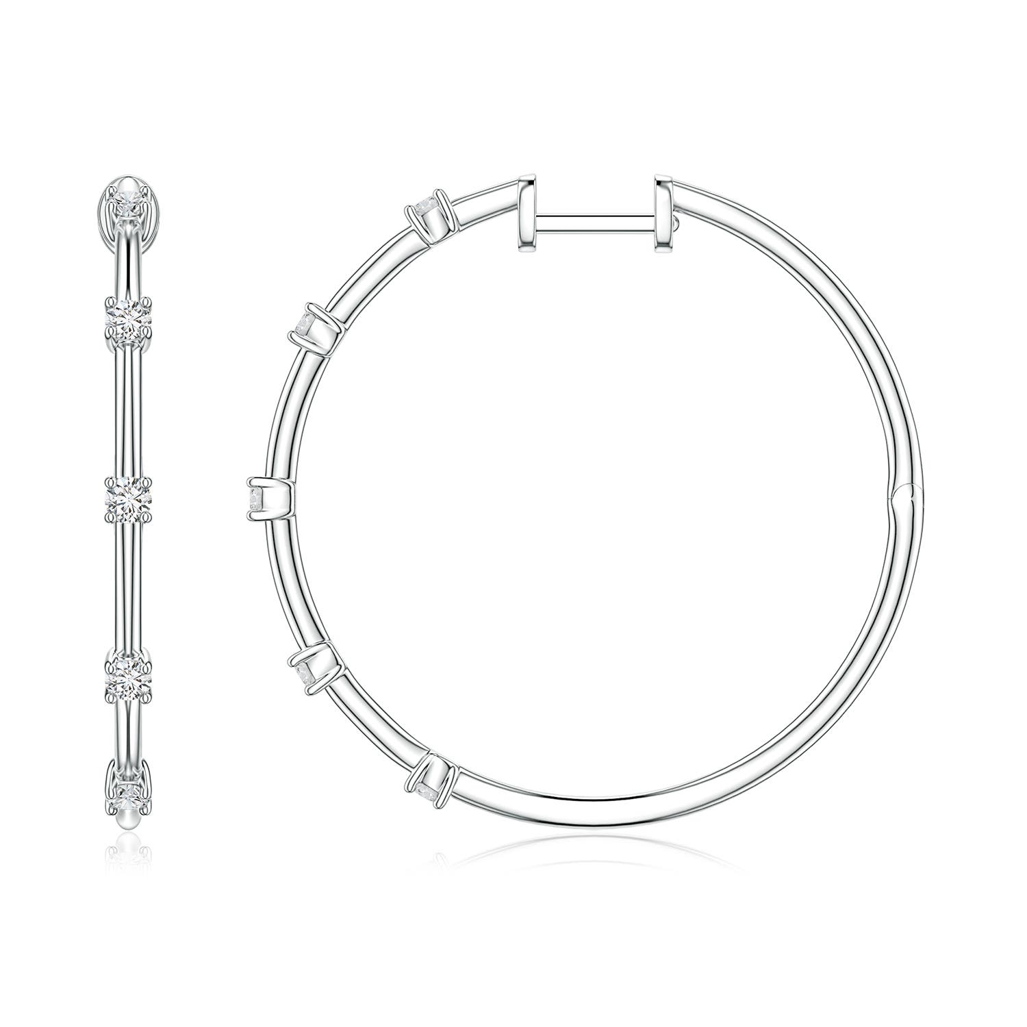 2mm HSI2 SE2367D-WG-HSI2-2 in White Gold