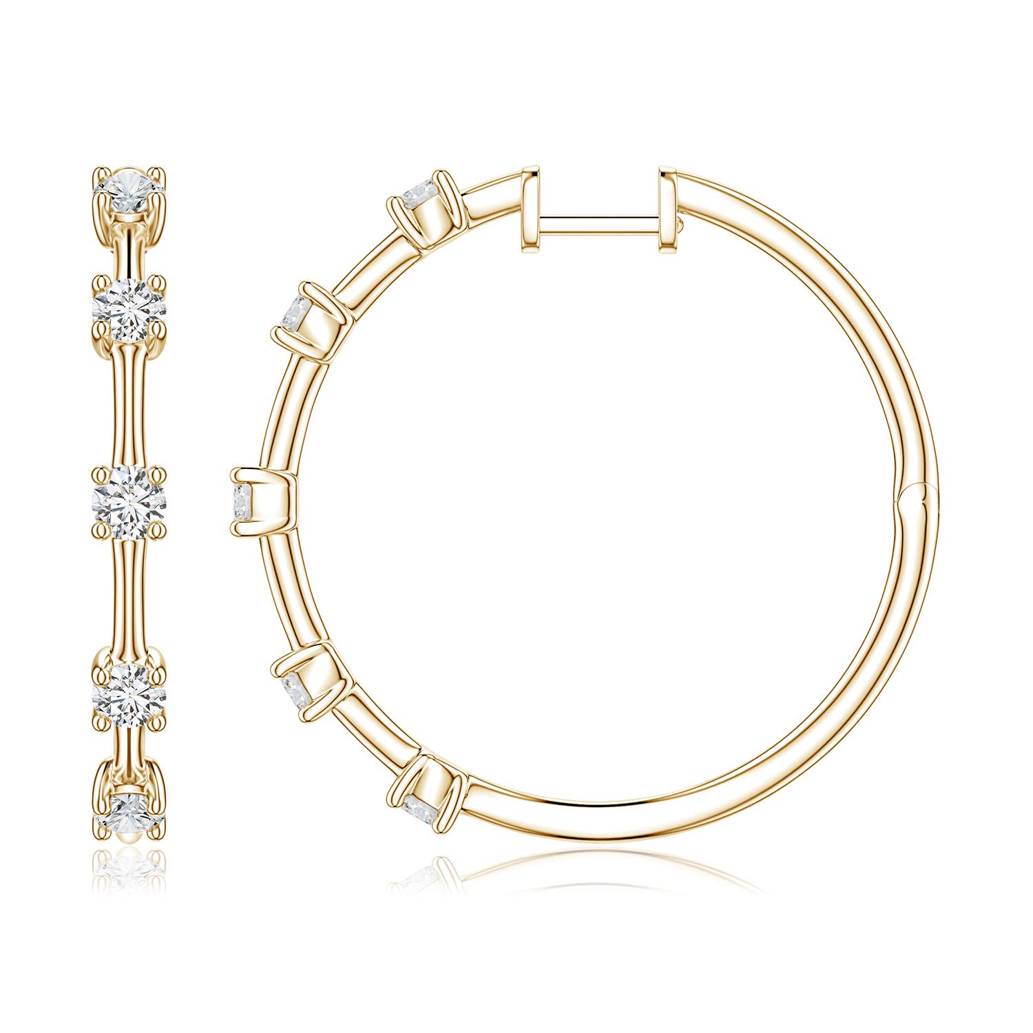 3mm HSI2 SE2367D-YGE-HSI2-3 in 18K Yellow Gold