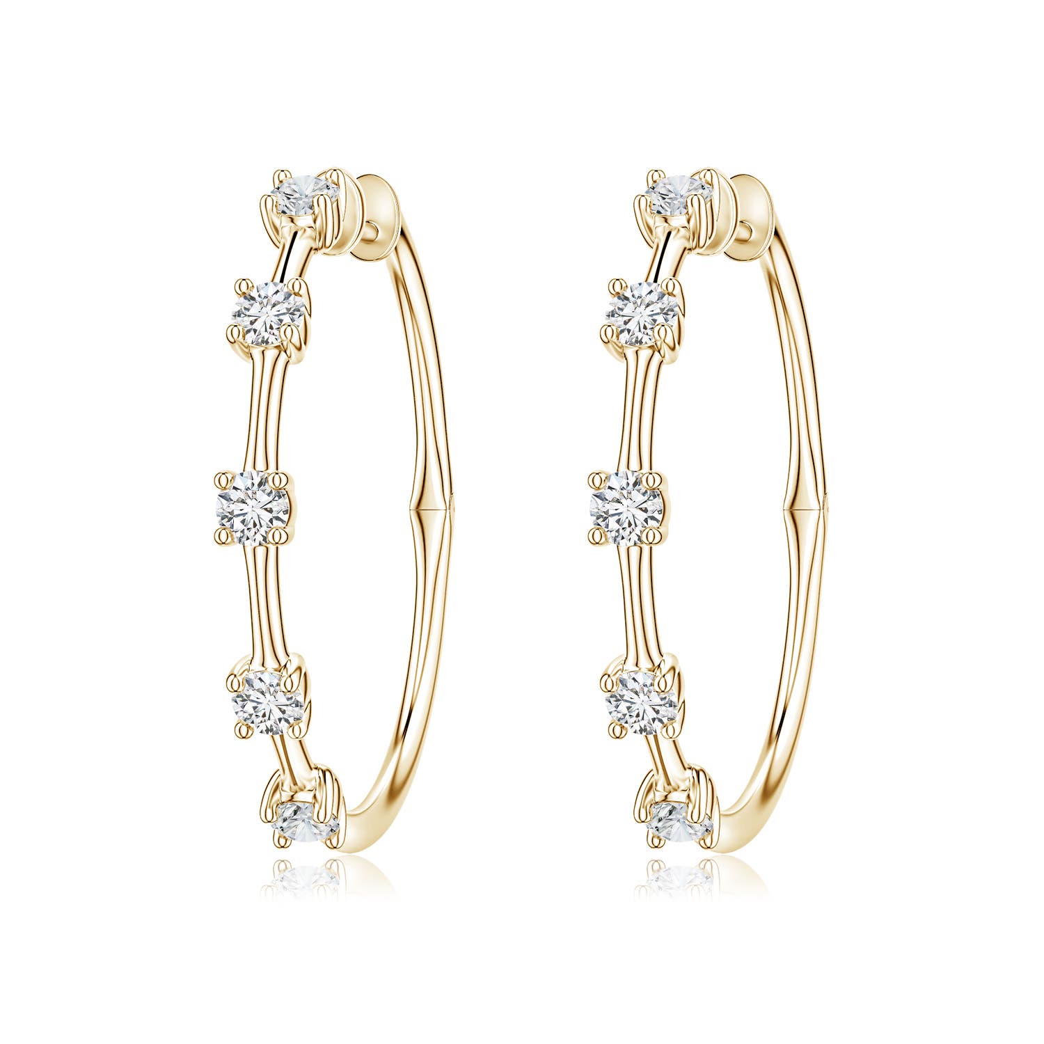 3mm HSI2 SE2367D-YGE-HSI2-3 in 18K Yellow Gold