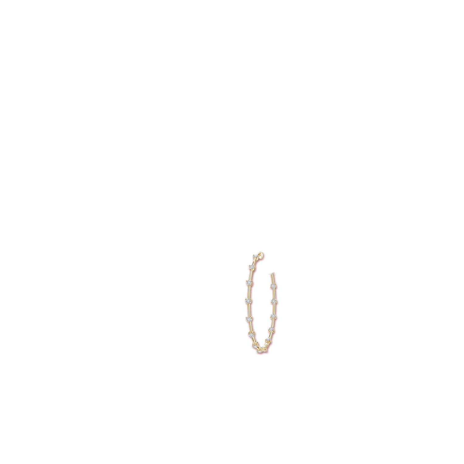 2.5mm HSI2 SE2369D-YG-HSI2-2.5 in Yellow Gold - body_ear