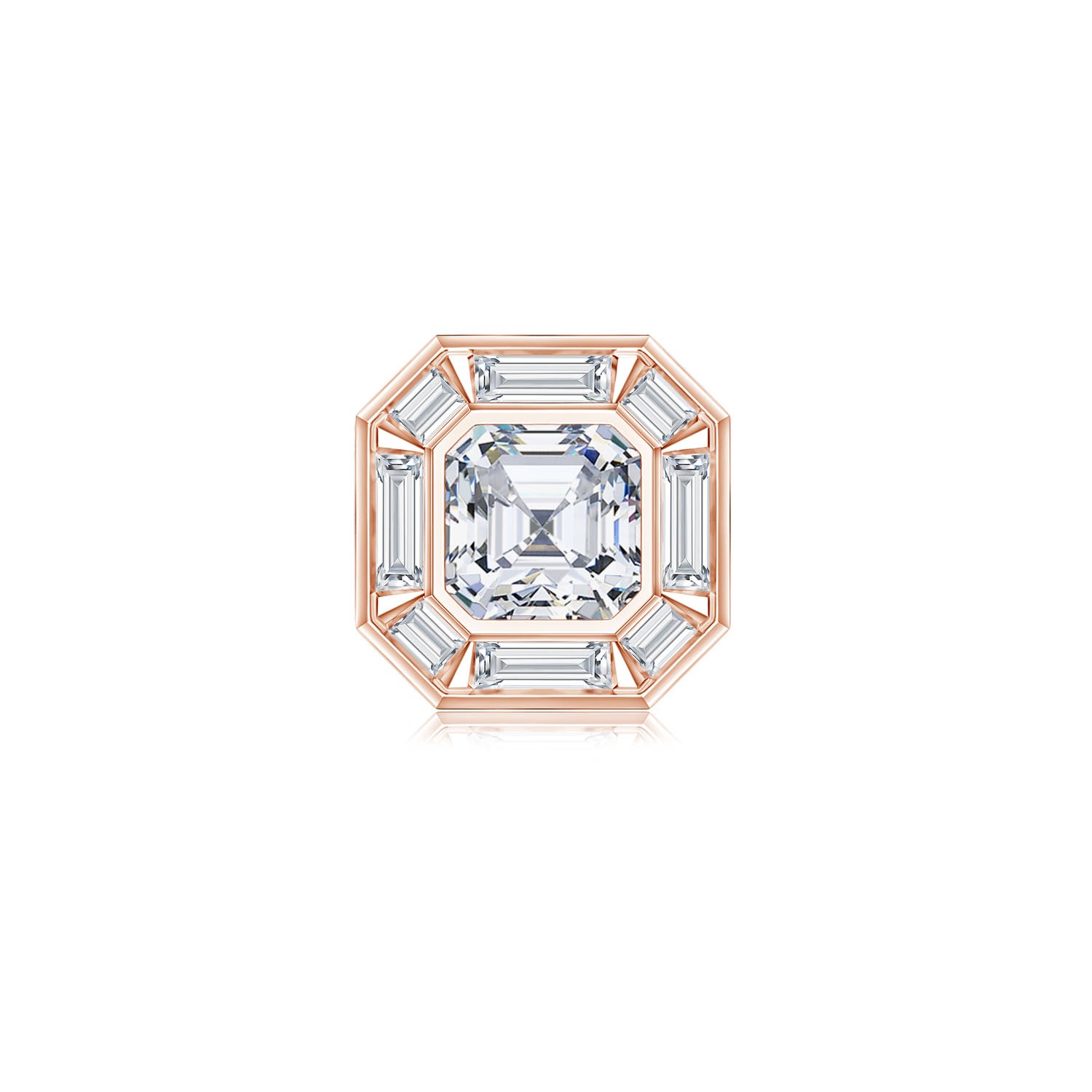 6mm GVS2 SEM0105D-RG-GVS2-6 in Rose Gold