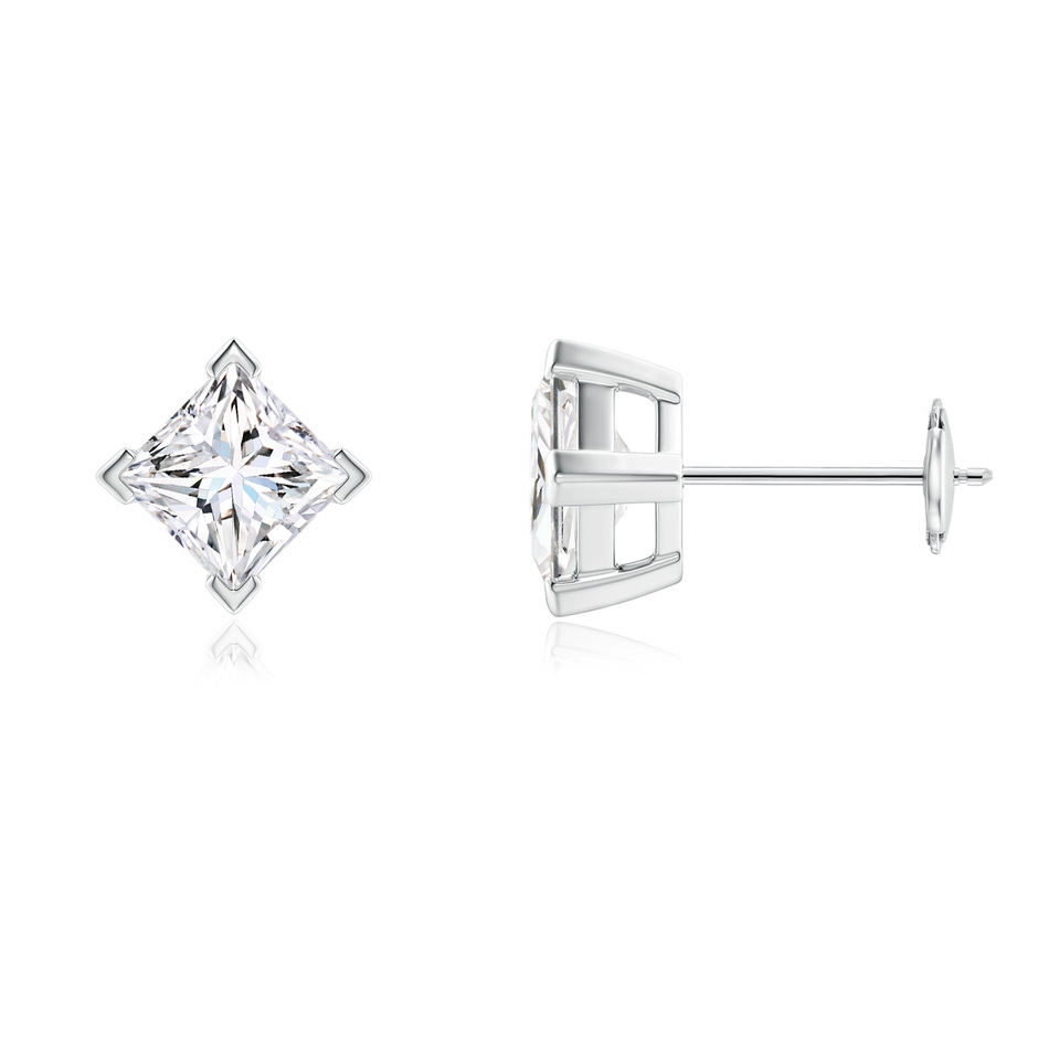 PrincessCut Diamond Stud Earrings 12.1ct Angara