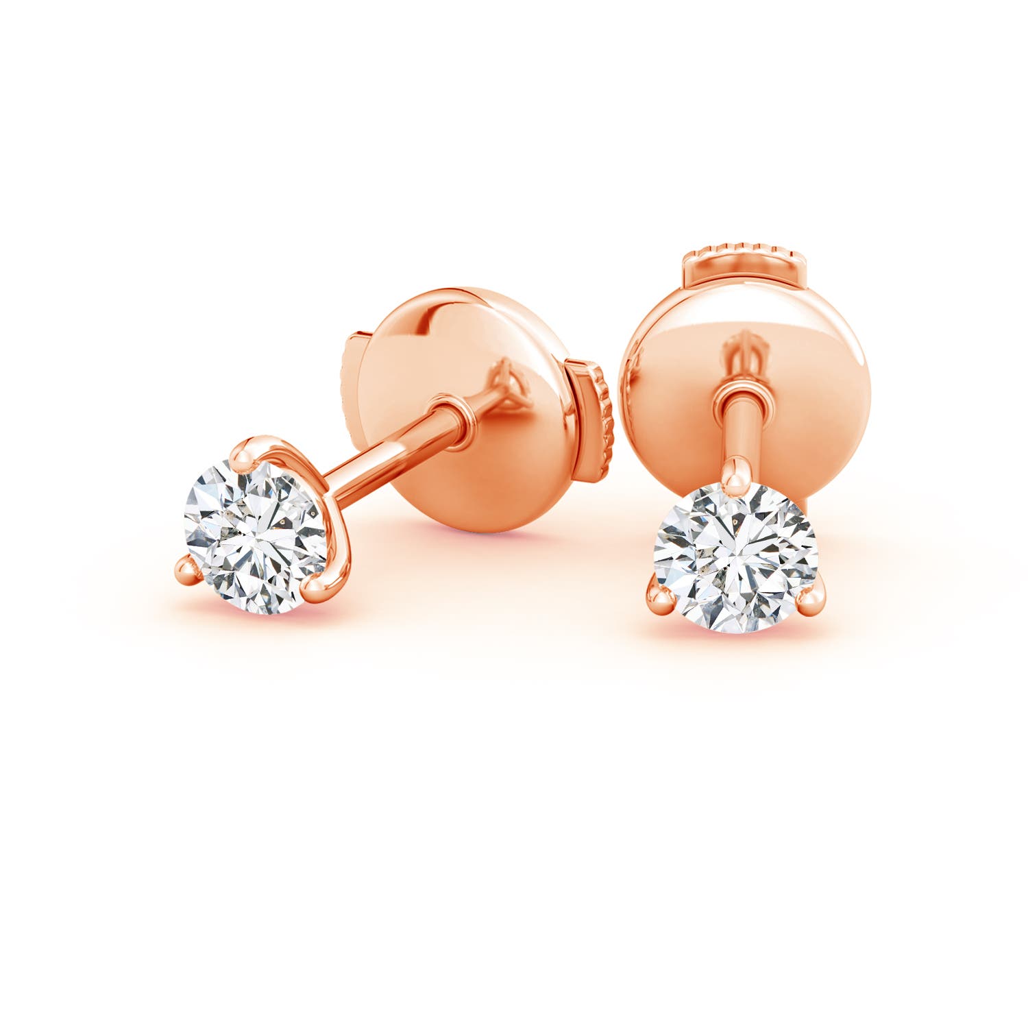 H, SI2 / 0.46 CT / 14 KT Rose Gold