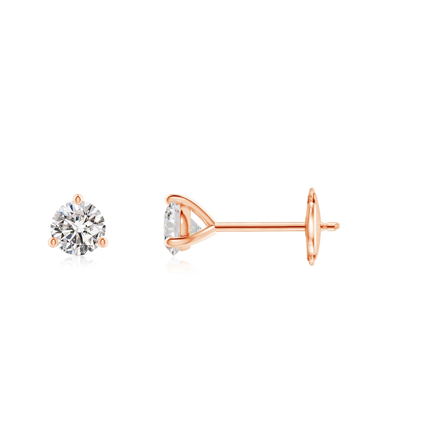 I-J, I1-I2 / 0.25 CT / 14 KT Rose Gold