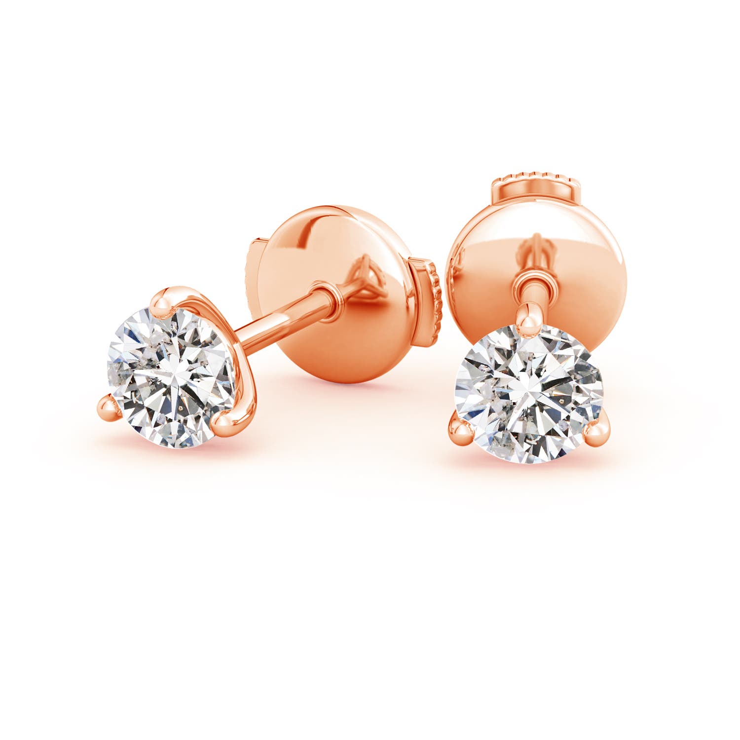 I-J, I1-I2 / 1 CT / 14 KT Rose Gold