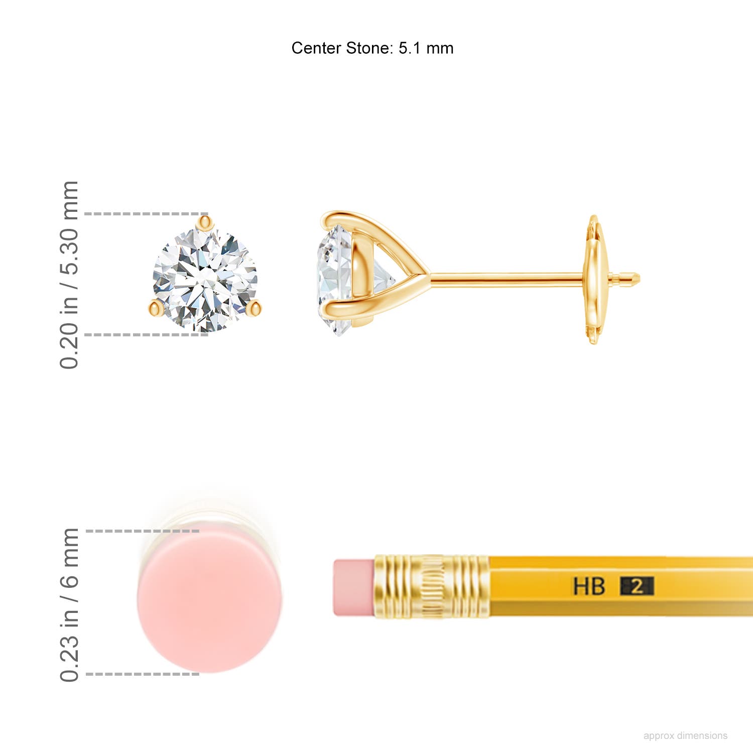 G, VS2 / 1 CT / 14 KT Yellow Gold