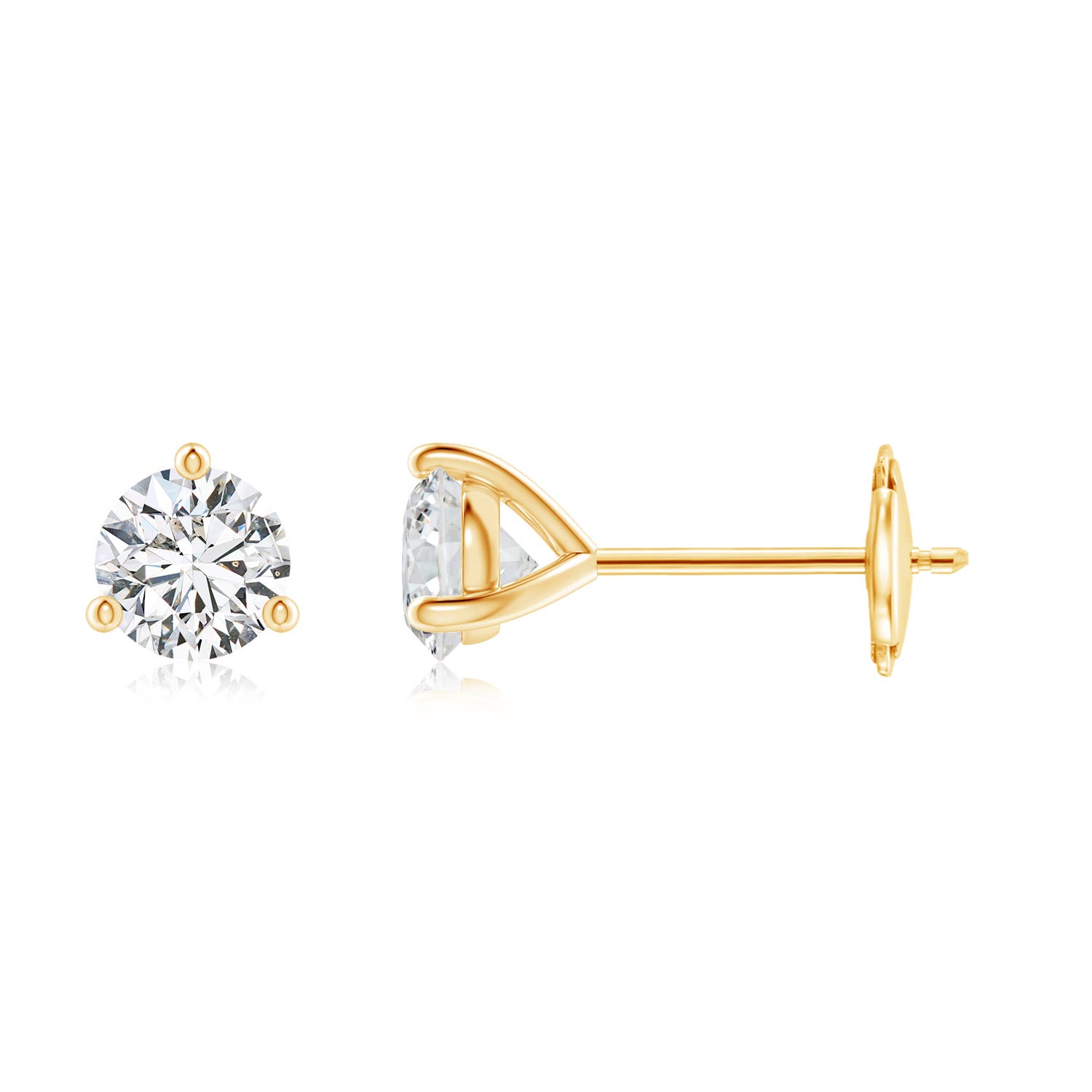 H, SI2 / 0.76 CT / 14 KT Yellow Gold